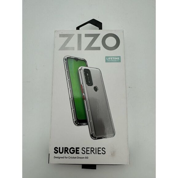 Zizo SURGE Series Protective case CRICKET DREAM 5G New NIP Clear - Picture 1 of 3